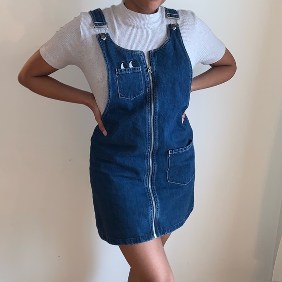 retro denim dress